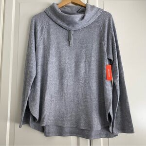 Joe Fresh Waffle Cowl Neck Top